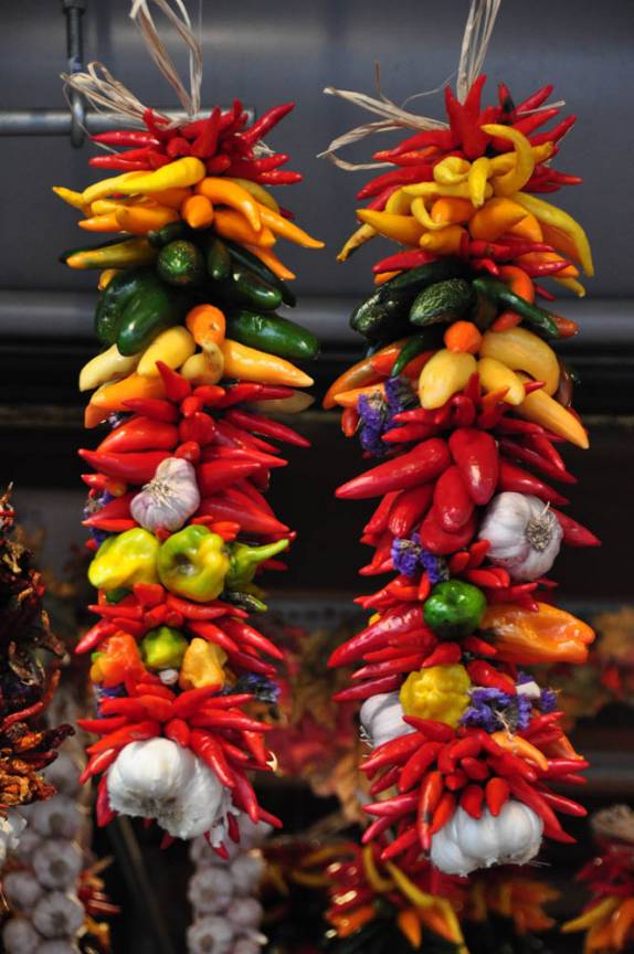 Para quem gosta de pimentas! (Pike Public Market, em Seattle, estado de Washington, nos Estados Unidos)